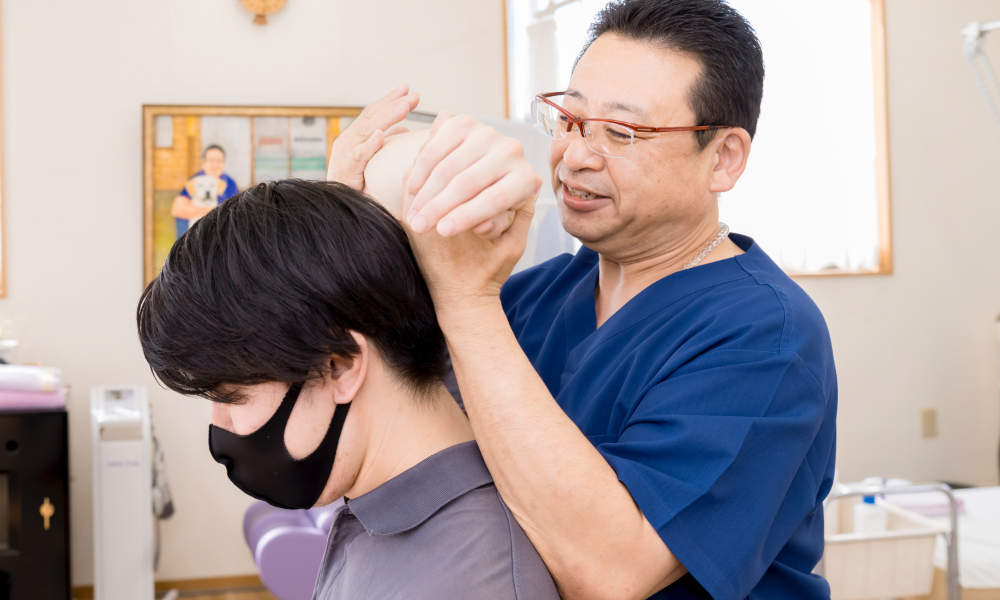 施術後の身体チェック